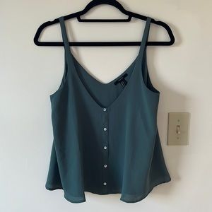 Sage green tank top